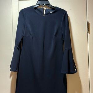 Tommy Hilfiger navy dress with button detail